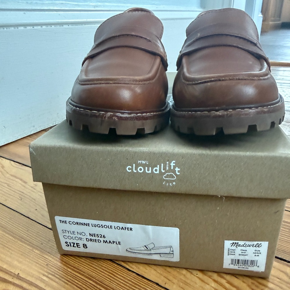 Madewell Dried Maple Lugsole Loafers